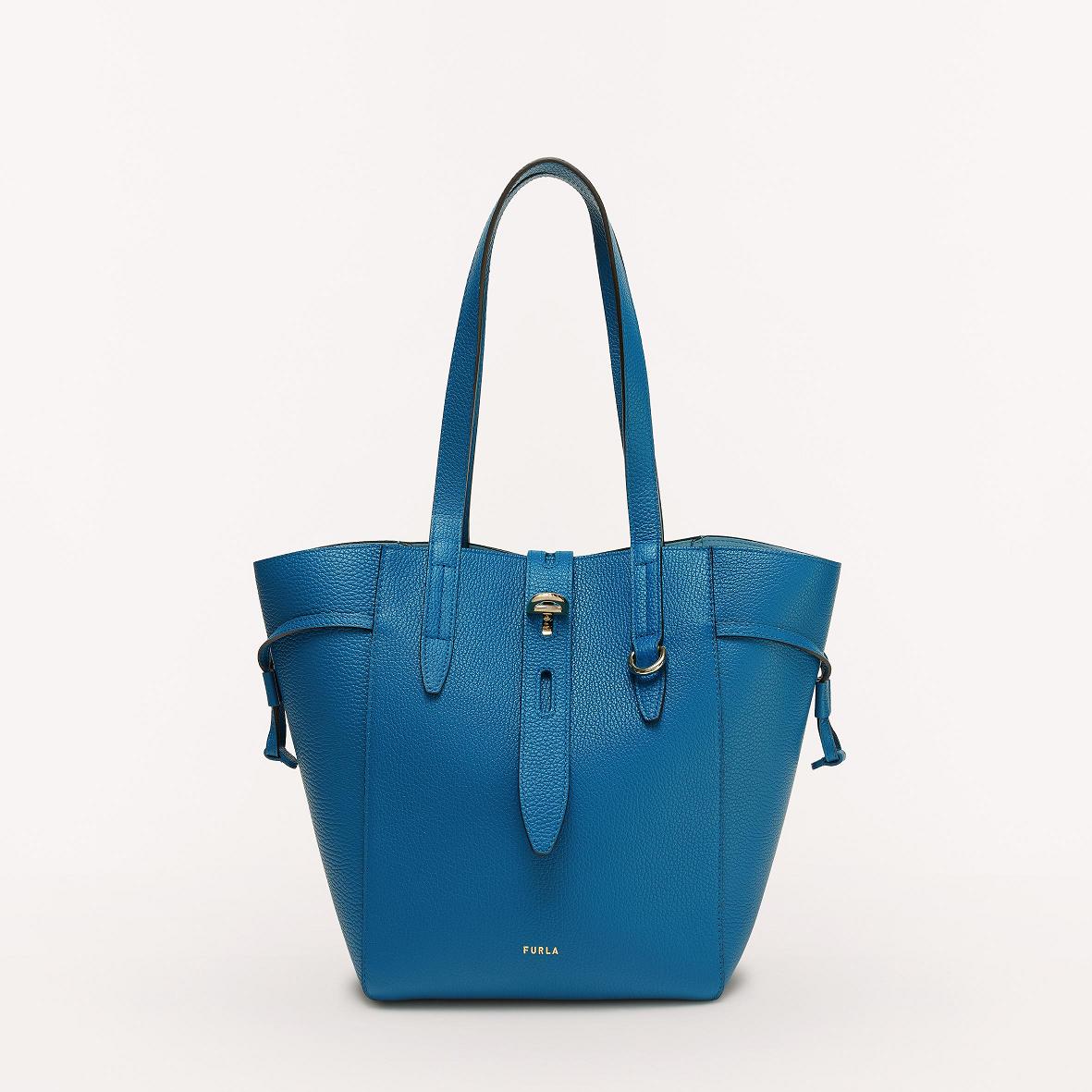 Women Furla Net Handbags Malaysia 05238JNTD Blue